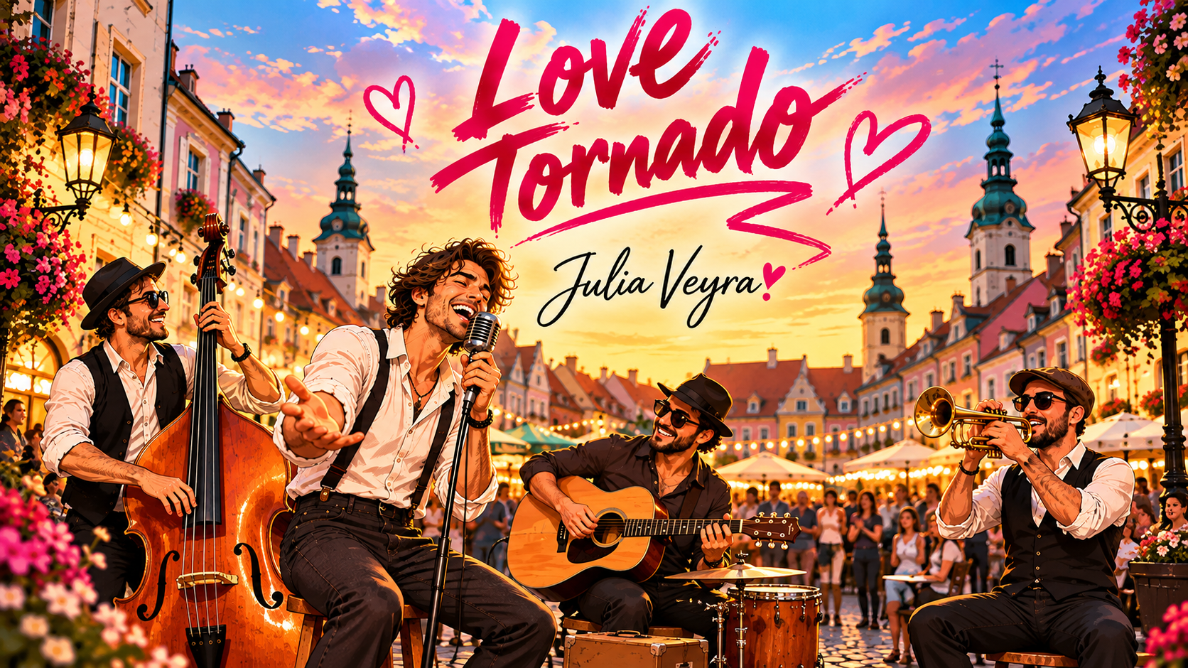 Love Tornado official audio artwork by Julia Veyra